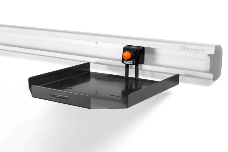 Husqvarna Battery and charger shelf